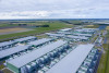 Arial view of data centers