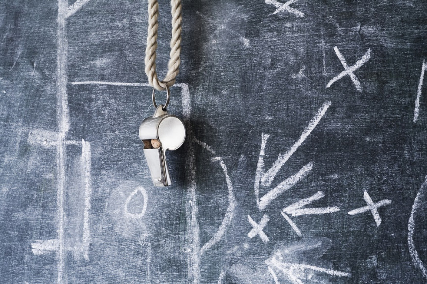 Black Board with Strategy