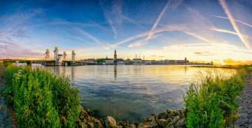 City Across a River