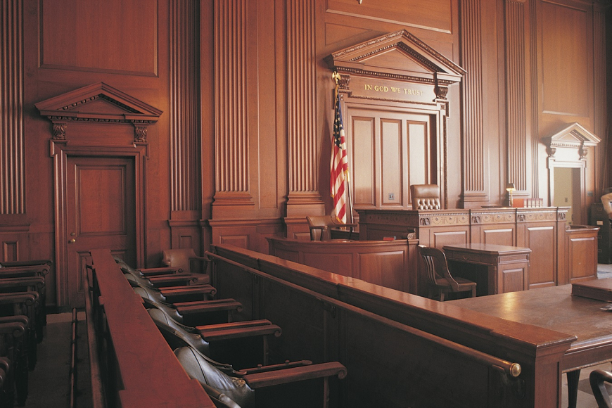 Empty Courtroom