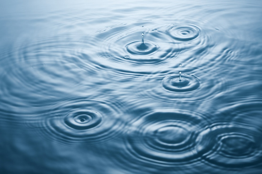 Ripples in water