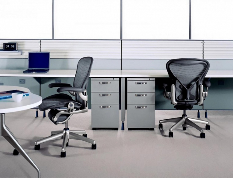 Desks in an Office