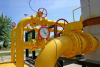 Yellow Pipes with Red Handles