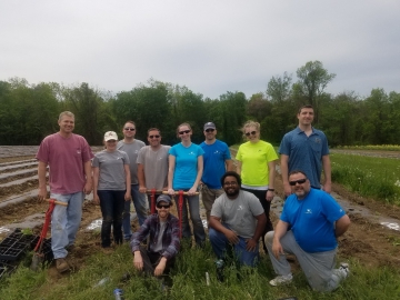 Antea Group Employees at Community Harvest