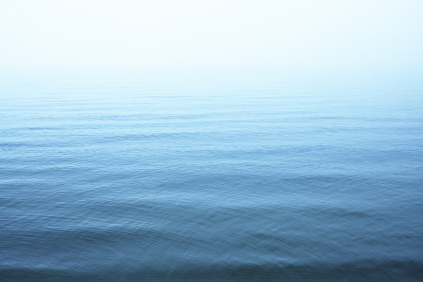 Gently rippling water